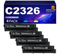 Cartucho de Tóner C2326 Compatible con impresoras para Lexmark C2326 y XC2326, tóner de Alto Rendimiento (5500/6000 páginas), sin Chip