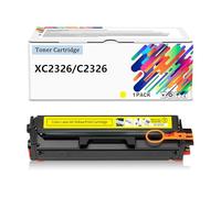 Cartucho de tóner C2326 sin Chip para Impresora Lexmark XC2326 C2326 Cartuchos de tóner compatibles 24B7498/24B7495/24B7496/24B7497 Reemplazo de Alto Rendimiento,Y-No Chip