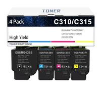 Cartucho De Tóner C310 C315 006R04368 006R04369 006R04370 006R04371 Compatible con Impresoras Xerox C310 C310DNI C310DNIM C315 C315DNI, 5500-8000 Páginas,4 Colors-1 Set