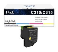 Cartucho De Tóner C310 C315 006R04368 006R04369 006R04370 006R04371 Compatible con Impresoras Xerox C310 C310DNI C310DNIM C315 C315DNI, 5500-8000 Páginas,Yellow-1 Set