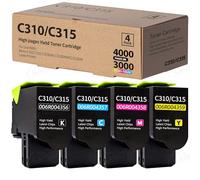 Cartucho de tóner C310 C315 compatible para Xerox C310 C315 Xerox 006R004356 006R004357 006R004358 006R004359 Xerox C310 C310DNI C310DNIM C315 Impresora láser C315DNI (C/M/Y/BK, paquete de 4)