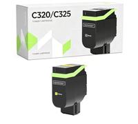 Cartucho de tóner C320, Compatible 006R04828 006R04829 006R04830 006R04831 Cartuchos de tóner para la Impresora Xerox C320 C325 (con Chip) ,Y