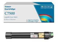 Cartucho De Tóner C7500 Compatible con Xerox 106R01436 106R01437 106R01438 106R01439 Funciona con La Impresora Xerox Phaser C7500,Black-1 Set