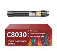 Cartucho de tóner C8030 Compatible con impresoras Xerox AltaLink C8030, C8035, C8045, C8055 y C8070. Impresión de Alto Rendimiento y Alto Volumen,Black-15000 Pages