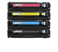 Cartucho de Tóner CF210A 540A CB540A CB541A CB542A CB543A Compatible con HP Color CP1215 CP1515n CP1518ni CM1312(Yellow)