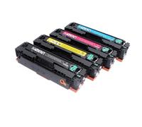 Cartucho de tóner CF210A CF211A CF212A CF213A CE320A con Chip Compatible con HP Pro200 Color M251n M251nw M276n M276nw(Magenta)