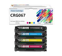 Cartucho de tóner Compatible 067H CRG067 para impresoras Canon i-SENSYS MF651Cw, 655Cdw, 657Cdw, Satera MF656Cdw y MF654Cdw, Alta Capacidad,Set-with Chip