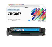 Cartucho de tóner Compatible 067H CRG067 para impresoras Canon i-SENSYS MF651Cw, 655Cdw, 657Cdw, Satera MF656Cdw y MF654Cdw, Alta Capacidad,C-with Chip