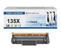 Cartucho De Tóner Compatible 135A 135X para Impresoras HP W1350A W1350X Compatible con Impresoras HP LaserJet MFP M209dw M209dwe M234dw M234sdn M234sdne M234sdw M234dwe M234sdw,Black-2400 Pages