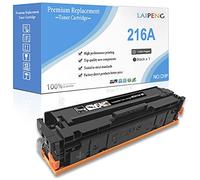 Cartucho de Tóner Compatible 216A W2410A Negro 1050 Páginas para HP MFP M182nw M183fw M182 M183 M155 Impresoras Láser No Chip（Negro x 1）