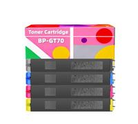 Cartucho de tóner Compatible BP-GT70 BP-GT70-BA BP-GT70-CA BP-GT70-MA BP-GT70-YA para impresoras Sharp BP-50C26 BP-50C31 BP-50C36 BP-50C45 BP-50C55 BP-50C65 BP-70C31(CMYK Set)