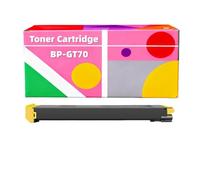 Cartucho de tóner Compatible BP-GT70 BP-GT70-BA BP-GT70-CA BP-GT70-MA BP-GT70-YA para impresoras Sharp BP-50C26 BP-50C31 BP-50C36 BP-50C45 BP-50C55 BP-50C65 BP-70C31(Yellow)