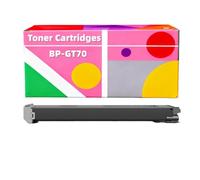 Cartucho de tóner Compatible BP-GT70 BP-GT70-BA BP-GT70-CA BP-GT70-MA BP-GT70-YA para impresoras Sharp BP-50C26 BP-50C31 BP-50C36 BP-50C45 BP-50C55 BP-50C65 BP-70C31(Black)