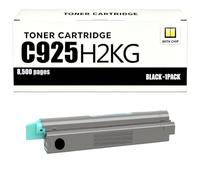 Cartucho de Tóner Compatible C925H2KG para Lexmark | Para Lexmark C925de C925 X925 X925de - Alta Capacidad 8.500 Páginas Negro / 7.500 Páginas Color con Chip,Black