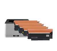 Cartucho de tóner Compatible con AMS W2060A W2061A W2062A W2063A para Impresora multifunción láser Color 179fnw 178 150a 150w 150nw(W2063A Y 0.7K AMS)