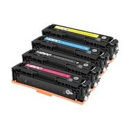 Cartucho De Tóner Compatible con HP 203A CF540A (1 Juego, Paquete De 4) For Impresoras Multifunción Pro M254 Y M281.