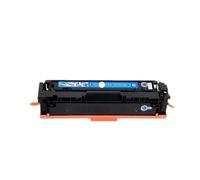 Cartucho de tóner, Compatible con HP, CE320A CE321A CE322A | CE323A 128A 320A 321 322 323, CM1415 CM1415fn 1415, CP1525, 2000 páginas, CMYK(Cyan)