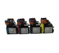 Cartucho de tóner, Compatible con Konica, Minolta TNP22 C25 C25P | C35, C35P, K M C Y, juego de 4(C)