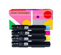 Cartucho de tóner Compatible con Las Series Xerox WorkCentre 7120 7125 7130 7220 7225 7220i y 7225i: Negro de Alto Rendimiento (22 000 páginas) y CMY (15 000 páginas)(CMYK Set)