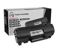 Cartucho de tóner compatible con LD para Dell 331-9805 M11XH de alto rendimiento (negro)