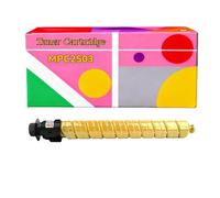 Cartucho de tóner Compatible con MP C2503C Negro C2503HC Tóner de Color para Ricoh MP C2003SP C2011SP C2503SP C2004SP C2504SP MP C2004exSP MP C2504exSP fotocopiadora(Yellow)