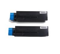 Cartucho de tóner, Compatible con Oki, B401 B401D B401DN | MB441, MB451, MB451dn; 44992401, 44992402; 2500 páginas(2PCS)