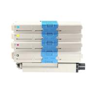 Cartucho de tóner, Compatible con Oki, C332dn MC363dn C332 | 46508712 46508711 46508710 46508709, MC363, con chip, BK 3.5K páginas, CMY 3K páginas(Cyan 46508711)