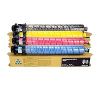 Cartucho de tóner Compatible con Ricoh IM C2510 IM C2010 - con Chip - Alto Rendimiento - Sustitución 842565 842566 842567 842568 - Negro Cian Magenta Amarillo - Unidad o Pack de 4