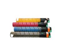 Cartucho de tóner, Compatible con Ricoh, MP C2030 C2550 C2551 | C2051, BK C M Y, rendimiento BK 10000 páginas, CMY 5500 páginas(BK)