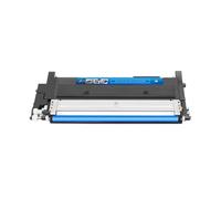 Cartucho de tóner Compatible con Samsung CLT-406S y CLT-K406S for Xpress C410w, C460fw, CLP-365w, CLP-360, CLX-3305, 3305fw, 3306 y 406s.(CLT-406S-Cyan)