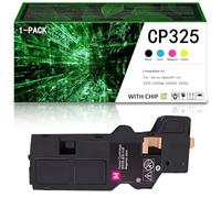 Cartucho de tóner Compatible con Xerox CP325 (CT203486/3487/3488/3489), de Alto Rendimiento, Compatible con Las impresoras de la Serie Xerox ApeosPrint C325 C325dw C325df C325Z,Magenta-1PACK