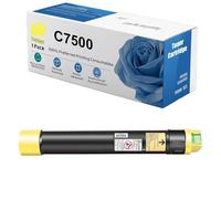 Cartucho De Tóner Compatible De Alto Rendimiento C7500 106R01436 106R01437 106R01438 106R01439 Repuesto para Impresoras Xerox Phaser C7500,Yellow-1 Set