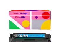 Cartucho de tóner Compatible de Repuesto para HP 202A CF500A CF501A CF502A CF503A Color Laserjet Pro MFP M281fdw M281cdw M281fdn M254dw M254dn M254nw M280nw(Cyan,High Yield)
