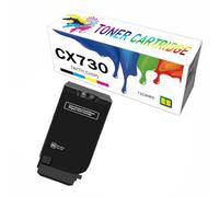 Cartucho de tóner Compatible de Repuesto para Lexmark CX730 71C2HK0/C0/M0/Y0, Alto Rendimiento, Compatible con Las impresoras CS730de CS735de CX730de CX735adse CX737adzse, con Chip,Black-1Pack