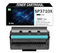 Cartucho de tóner Compatible HP SP3710 SP3710X Cartucho de Tinta Negro con Chip Compatible con Impresora láser multifunción Ricoh Aficio SP3710SF SP3710DN M320F P311, Alto Rendimiento,7000Page-1PCS