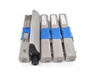 Cartucho de tóner Compatible para C301 C321 MC332 MC342 Negro Cyan Amarillo Magenta 44973536 44973535 44973534 449735333