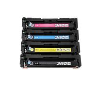 Cartucho de tóner Compatible para CE320A CE321A CE322A CE323A 128A 320A 320 321 322 323 para CM1415 CM1415fn 1415 CP1525(Black)