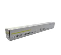 Cartucho de tóner compatible para imageRUNNER ADVANCE C5560 C5550 C5540 C5535 C5760i C5750i C5740i C5735i - Reemplaza NPG-71 GPR-55 C-EXV51 - Negro 400 g, Cian Magenta Amarillo 240 g cada uno(Y 12K)