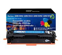 Cartucho de tóner Compatible para Lexmark CS331dw CS431dw CX331adwe CX431adw - 20N2HK0 20N2HC0 20N2HM0 20N2HY0 - Capacidad estándar y Alta + depósito de residuos (20N0W00)