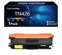 Cartucho de Tóner Compatible TN-426 TN-423 TN426 TN421 TN423 de Repuesto para Brother HL-L8260CDW HL-L8360CDW DCP-L8410CDW MFC-L8690CDW MFC-L8900CDW,Y-1 Pack