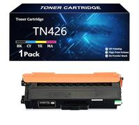 Cartucho de Tóner Compatible TN-426 TN-423 TN426 TN421 TN423 de Repuesto para Brother HL-L8260CDW HL-L8360CDW DCP-L8410CDW MFC-L8690CDW MFC-L8900CDW,BK-1 Pack