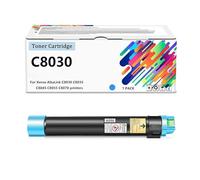 Cartucho de tóner Compatible Versalink C8030. Tóner de Repuesto Compatible para impresoras Phaser Xerox AltaLink C8030, C8035, C8045, C8055 y C8070. Alto Rendimiento,Blue-15000 Pages