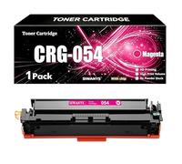Cartucho de tóner CRG-054 para Canon MF642Cdw MF643Cdw LBP622Cdw LBP623Cdw MF641Cw MF644Cdw MF645Cx LBP621Cw MF640C, con chip integrado, 1200 páginas, magenta, 1 paquete