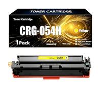 Cartucho de tóner CRG-054H para Canon MF641Cdw LBP621Cw MF642Cdw LBP622Cdw MF643Cdw LBP623Cdw MF644Cdw MF645Cx, con chip, 2300 páginas, amarillo, 1 paquete
