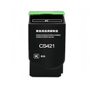 Cartucho de tóner CS321, Compatible con Lexmark CS321, CS421, CS521, CS621, CS622, CX421, CX521, CX522, CX621, CX622 y CX625 impresoras a Color(Black-8.5k)
