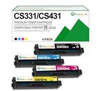 Cartucho de tóner CS331 de repuesto para impresora Lexmark CS331dw para impresora Lexmark CS431dw CS331dw CX331adwe CX431adw, para impresora 20N10K0 20N10C0 20N10M0 20N10Y0, KCMY