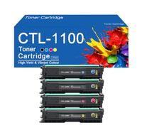 Cartucho de tóner CTL-1100 de Repuesto para impresoras PANTUM CP1100, CP1100DN, CP1100DW, CM1100DN y CM1100D, Alto Rendimiento (2000 páginas).,CTL1100 -4Color