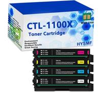 Cartucho De Tóner De 4 Colores CTL-1100 para Pantum CP1100DN | Repuesto compatible para CP1100DW CM1100DN CM1100DW CM1100ADN CM1100ADW,4 Color