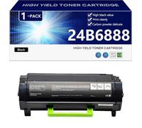 Cartucho de Tóner de alta Capacidad 24B6888 | Cartucho de Tóner de Repuesto Compatible para Lexmark M1242 XM1242 M1246 XM1246 M3250 xM3250 Impresoras ,Black-1 pack