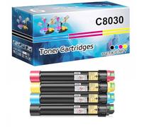 Cartucho De Tóner De Alta Capacidad C8030 para Impresoras Xerox 006R01697 006R01698 006R01699 006R01700 Cartucho De Tóner para Impresoras Xerox AltaLink C8030 C8035 C8045 C8055 C8070,4 Colors-1 Set